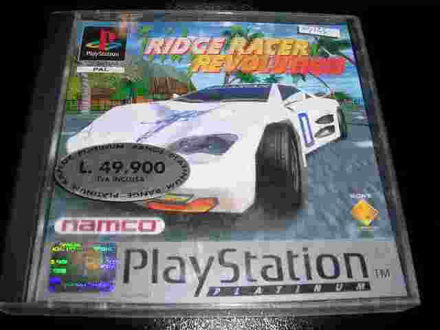 Ridge Racer Revolution platinum - PAL