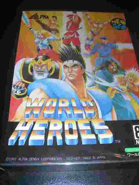 World Heroes CART. JAP/usato