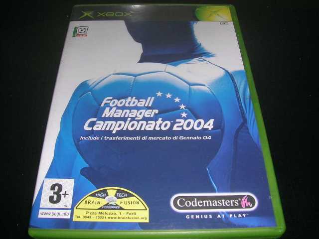 Football Manager Campionato 2004 - PAL