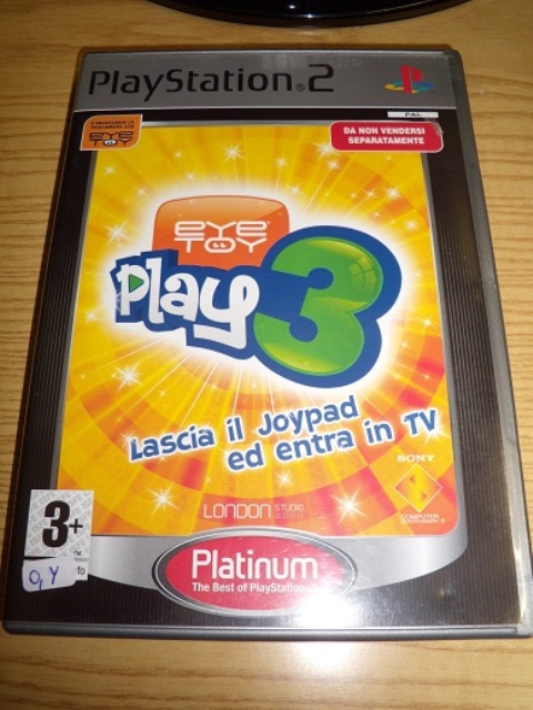 EyeToy: Play 3 platinum - PAL