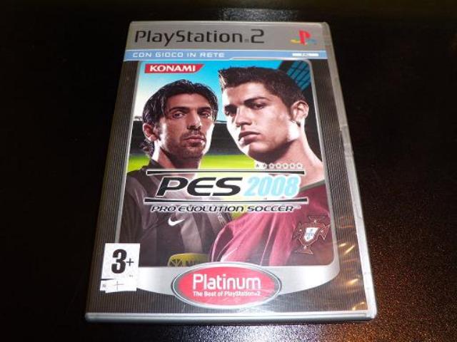 Pro Evolution Soccer 2008 platinum - PAL