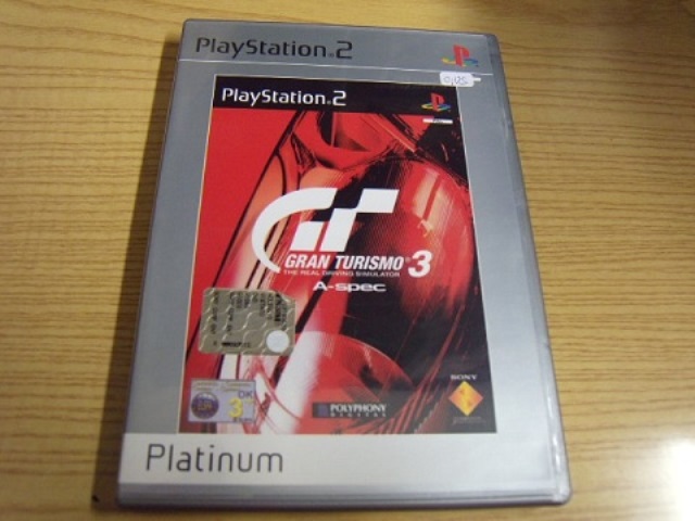 Gran Turismo 3 A-spec Platinum - PAL