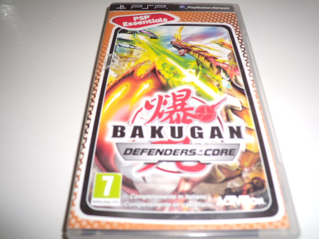 Bakugan: Defenders of the Core - PSP Essentials - PAL -