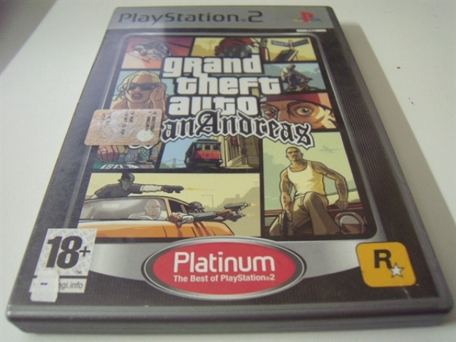 Grand Theft Auto: San Andreas - Platinum - PAL -