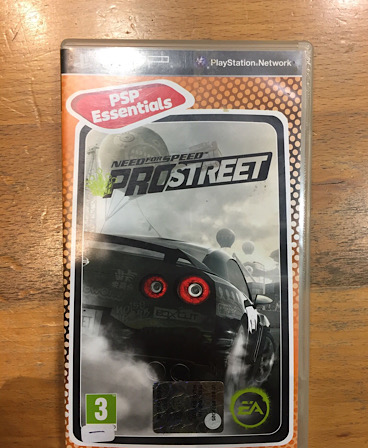 Need for speed pro street -essentials- PAL