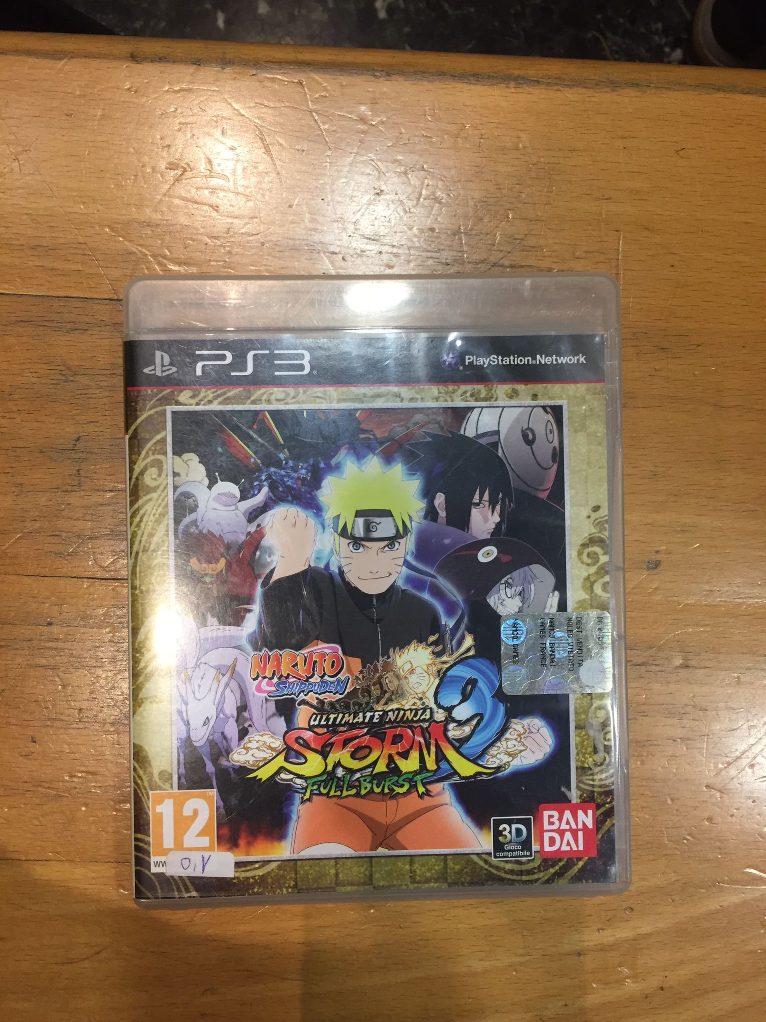 Naruto Ultimate Ninja Storm 3 Full Burst - PAL