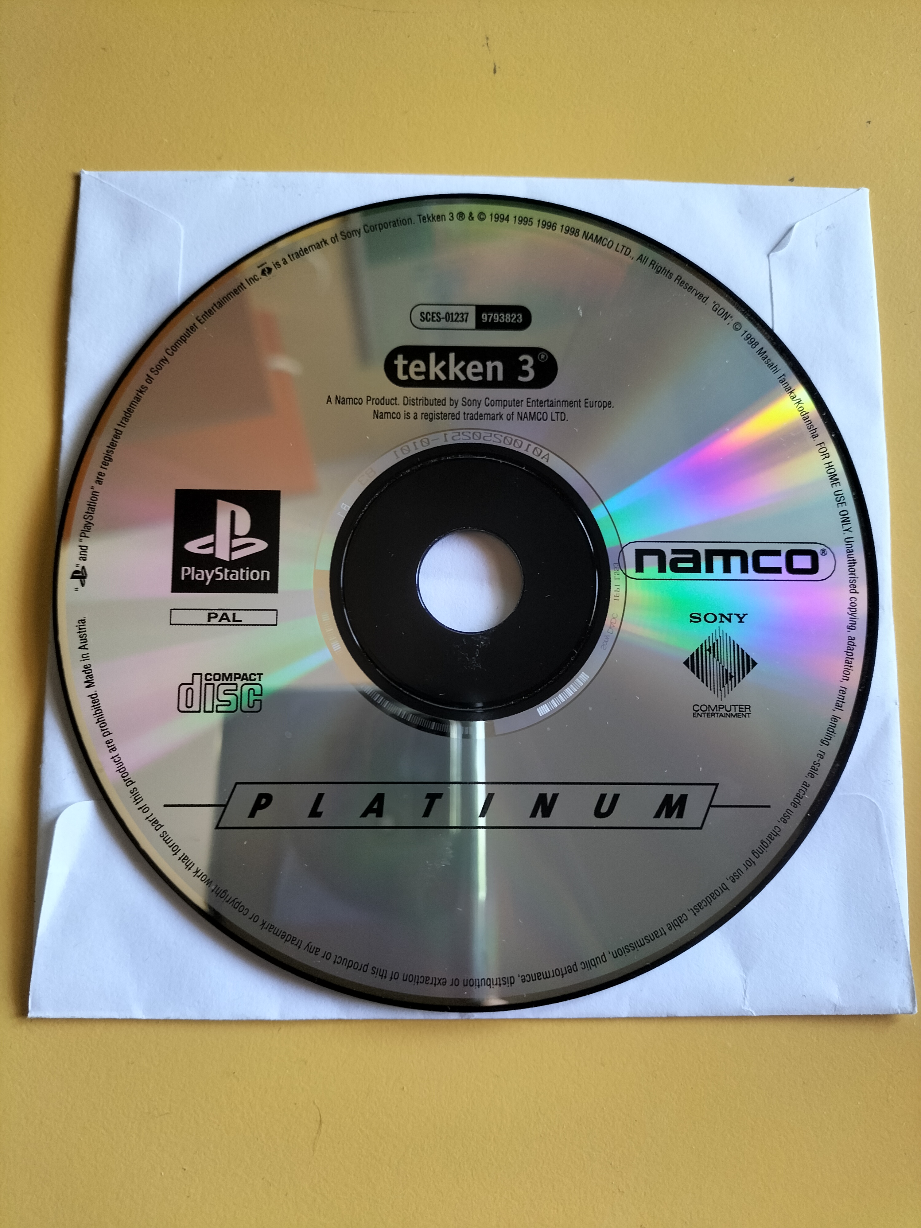 Tekken 3 CD - PAL -