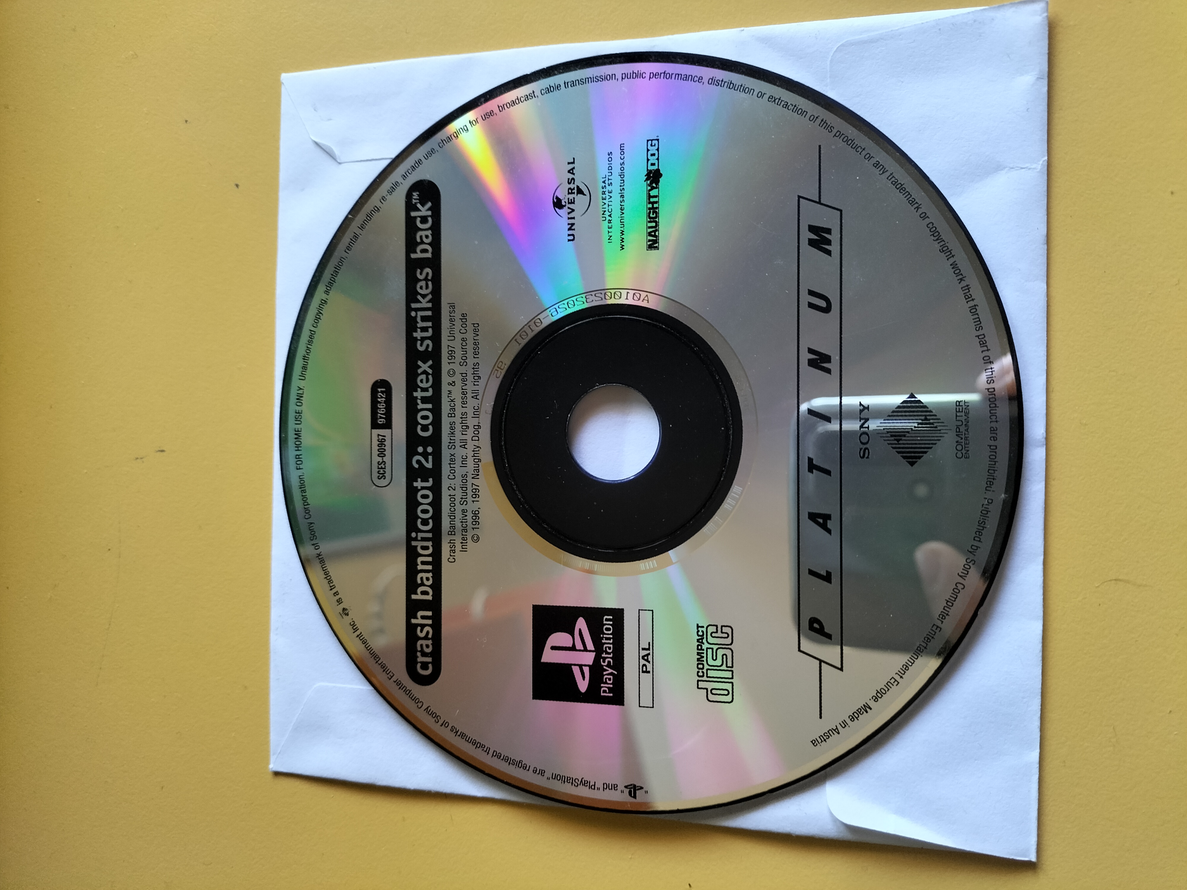 Crash Bandicoot 2 CD -PAL-