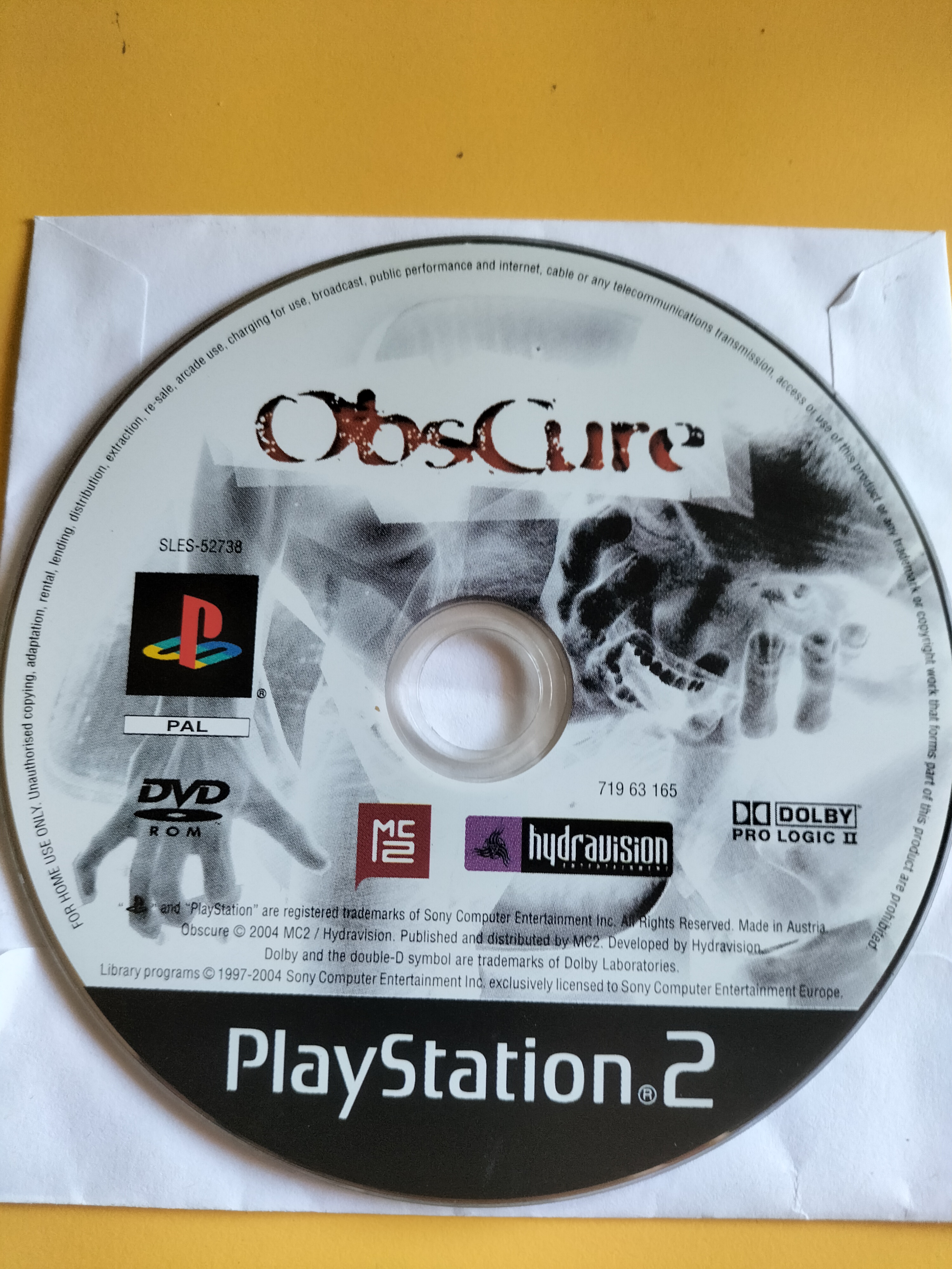 Obscure CD -PAL-