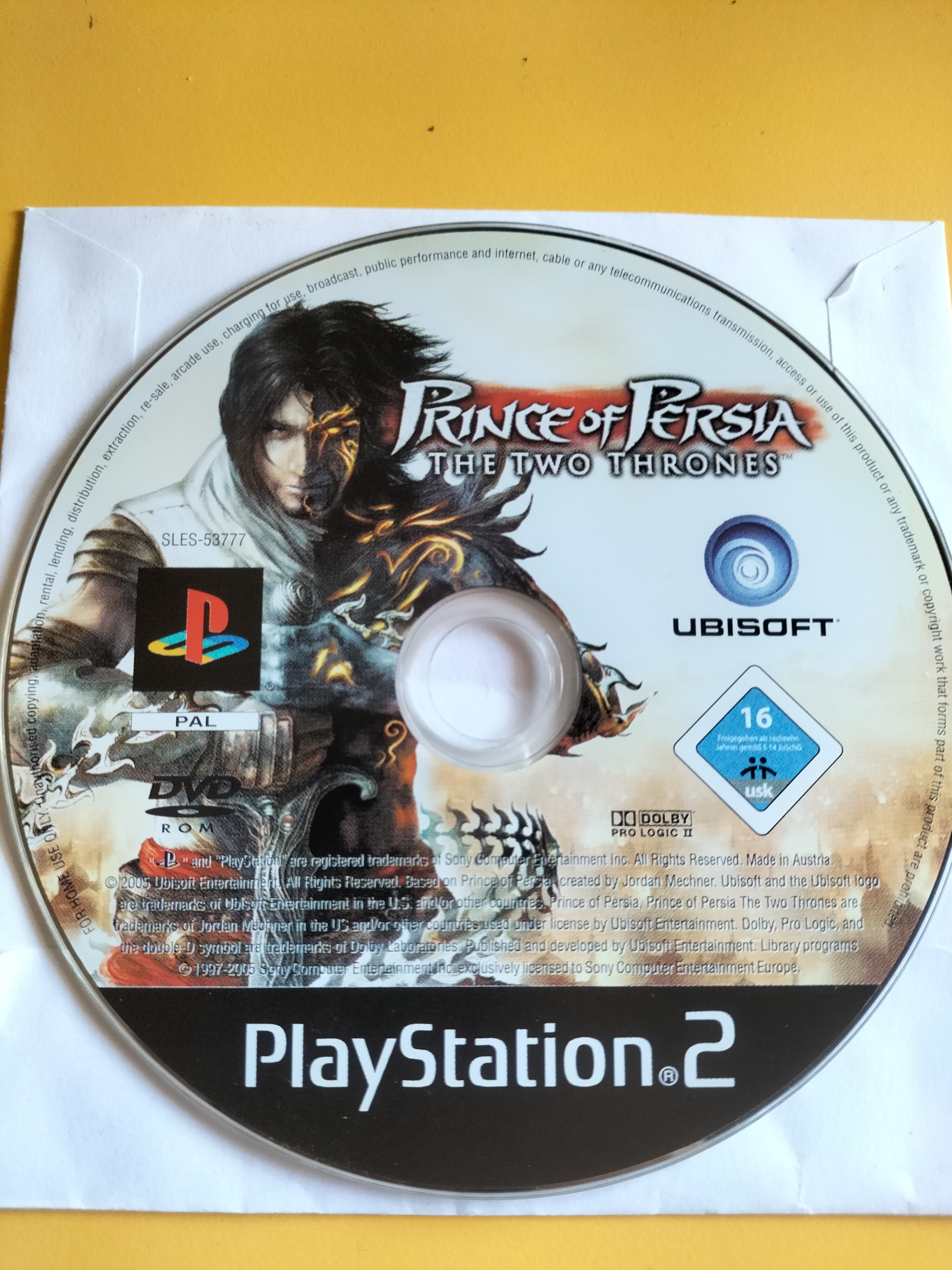 Prince of Persia I Due Troni CD -PAL-
