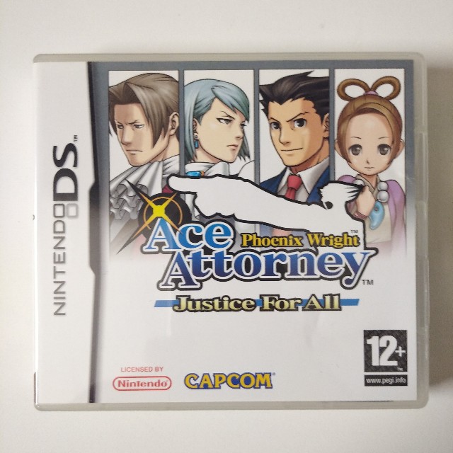 Ace Attorney Phoenix Wright Justice For All -PAL-