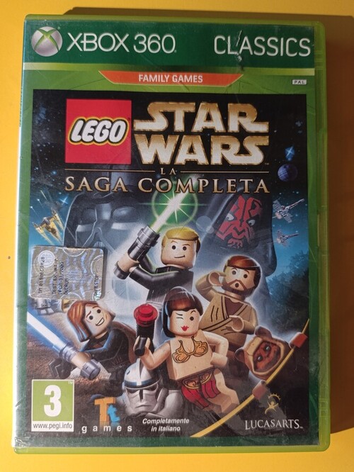 Lego Star Wars La Saga Completa Classics -PAL-