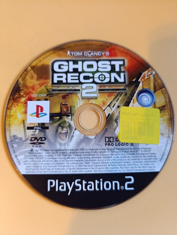 Tom Clancy's Ghost Recon 2 CD -PAL-