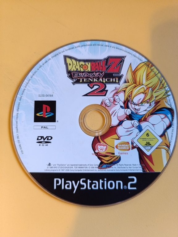 Dragon Ball Z Budokai Tenkaichi 2 CD -PAL-