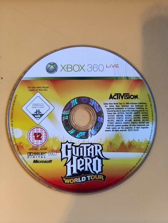 Guitar Hero World Tour CD -PAL-