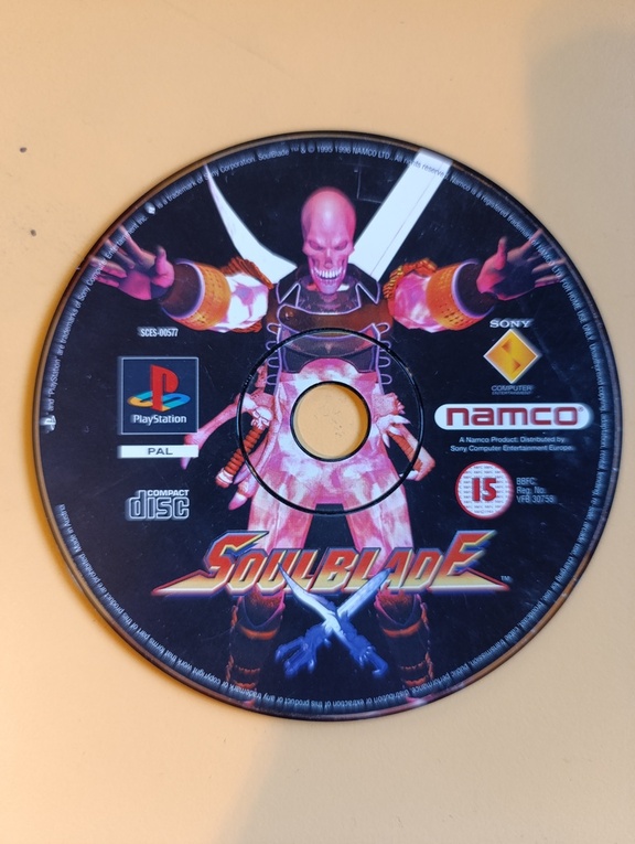 Soul Blade CD -PAL-