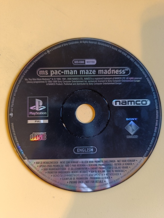 Ms Pac-Man Maze Madness CD -PAL-
