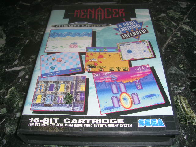 6-Game Cartridge Menacer - PAL