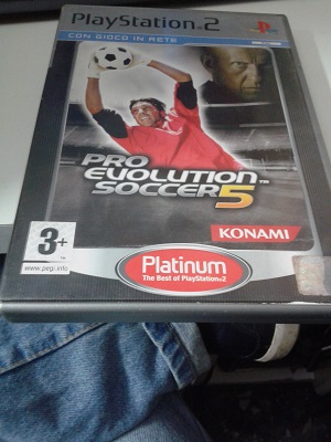 pro evolution soccer 5 platinum PAL